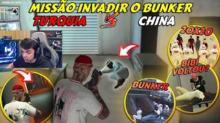 BIBI DE VOLTA!? | MISSÃO INVADIR O BUNKER E GUERRA CONTRA A CHINA - BKINHO RP CLIP'S