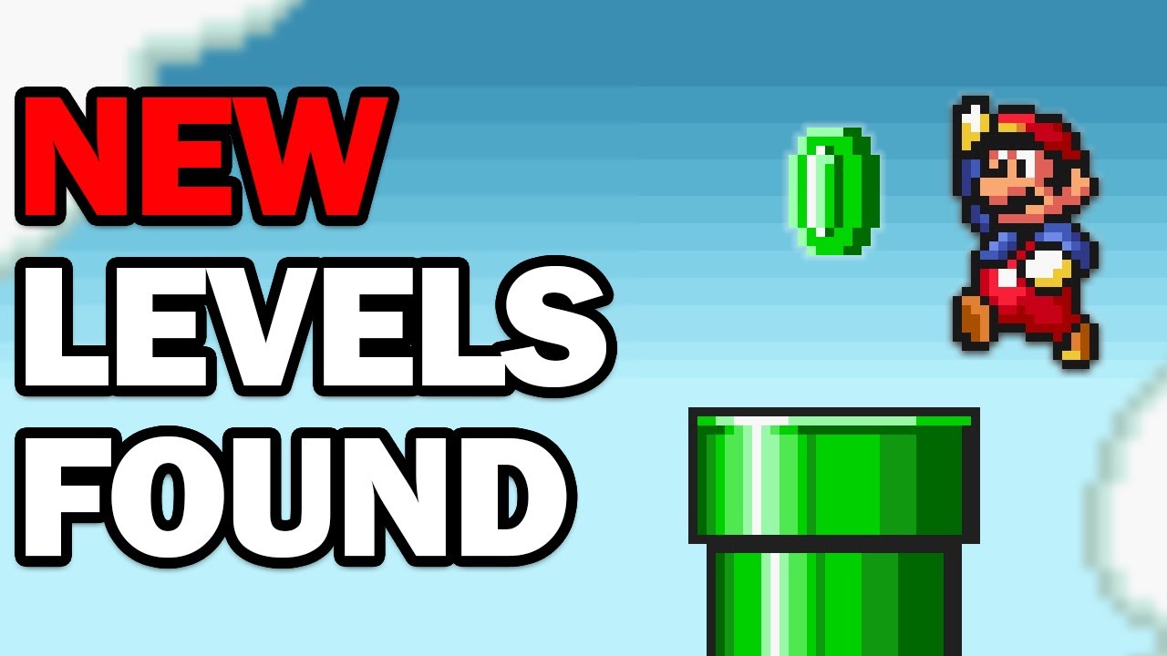 After 39 Years, NEW Mario Levels Discovered - YouTube