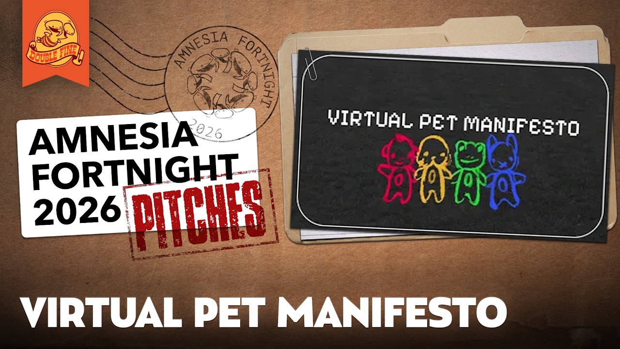 Amnesia Fortnight 2026 Pitches: Virtual Pet Manifesto - YouTube