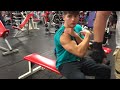 150lb Dumbbell Press by 18 Year Old
