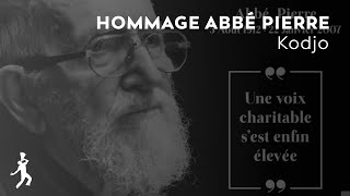 Hommage abbé Pierre de Kodjo