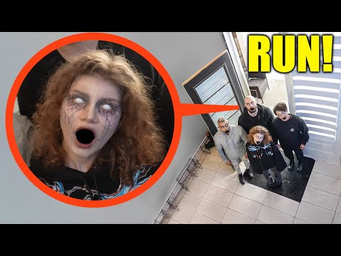 If you ever see them enter your house, RUN AND HIDE fast!!