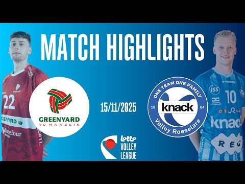 GAME HIGHLIGHTS: Vc Greenyard Maaseik vs Knack Roeselare (15-11-2025)