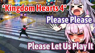 Calli And Biboo Wants To Play Kingdom Hearts Series So Bad On Stream【Hololive EN】