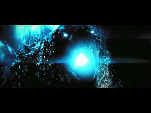 Godzilla Absorbs Radiation In France with Main Title The Incredible Hulk