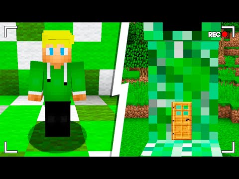Hemmelig Base i En CREEPER- Dansk Minecraft