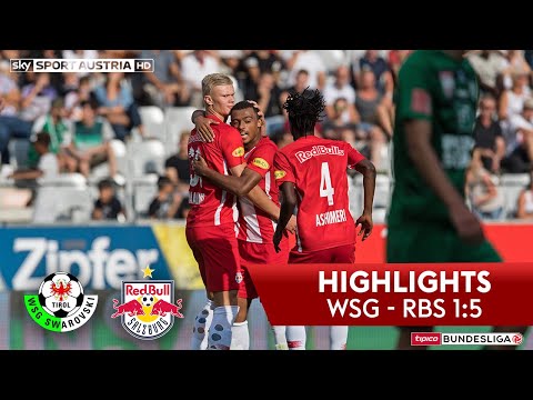 Highlights: tipico Bundesliga, 6. Runde: WSG Swarovski Tirol - FC Red Bull Salzburg 1:5