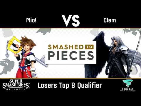 Mio! (Sora) vs Clem (Sephiroth) - Losers Top 8 Qualifier - Smashed to Pieces #48