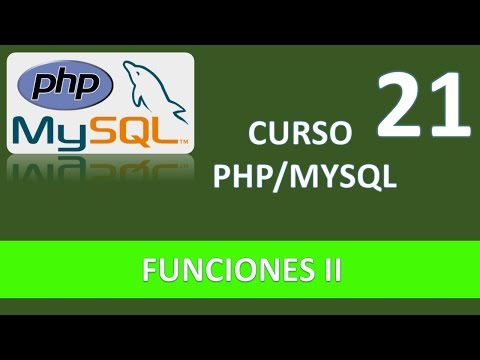 Curso PHP MySQL Presentación Vídeo 1