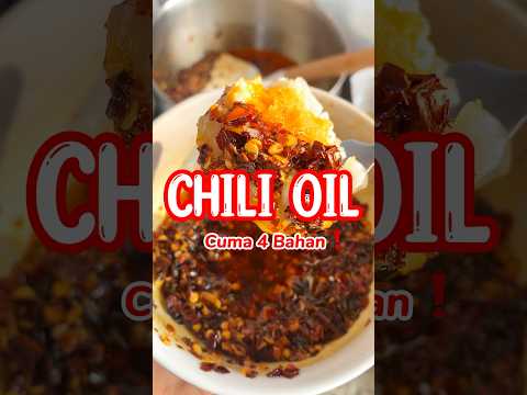 Chili oil cuma 4 bahan!