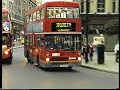 London Buses 1999 Aldwych With Routemasters Titans Metrobuses DMS