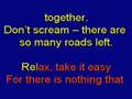 Re: Mika Relax (Take It Easy) Karaoke Lyrics 