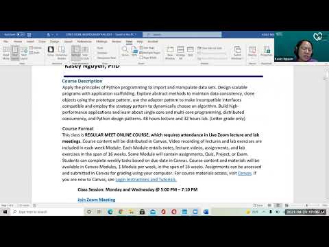 Cis 30e Week 1 Lecture Basic Python Programming Review