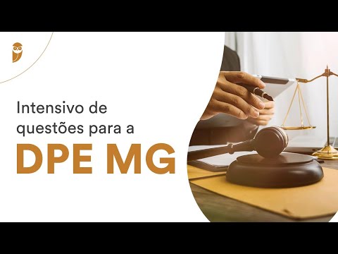 Intensivo de questões para a DPE MG - Direito Administrativo