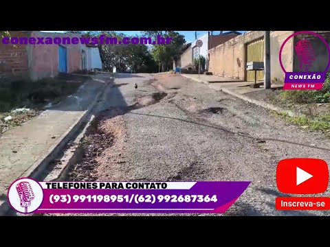 Denúncias de Moradores da vila Sousa sobre os Buracos e Crateras nas R