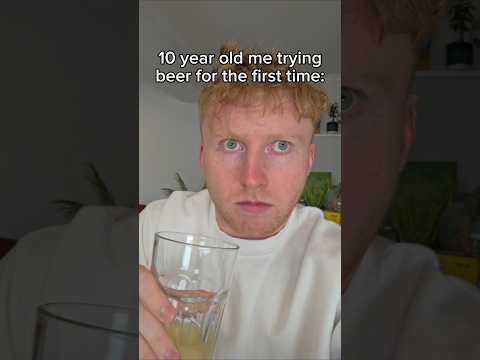 10 Year Old Me Trying Beer For The First Time