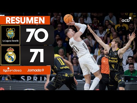 La Laguna Tenerife - Real Madrid (70 - 71) RESUMEN | Liga Endesa 2025-26