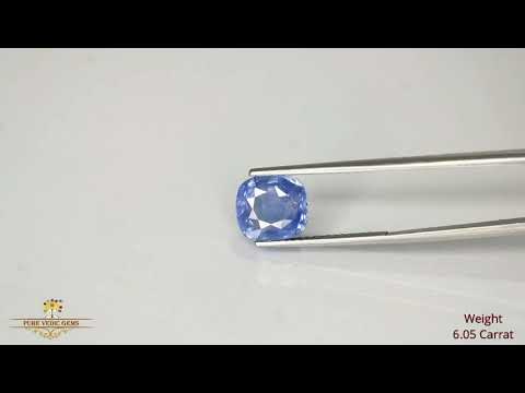 Blue Sapphire 6.05ct. (Luxury) video