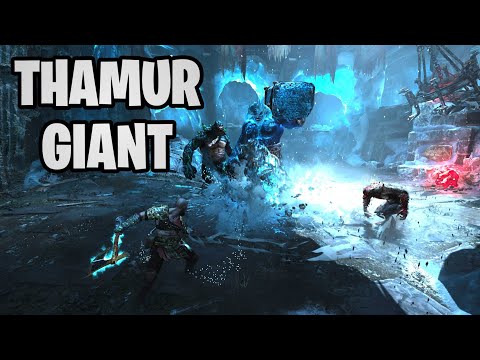 GOD OF WAR💢 - EN EL CUERPO DEL GIGANTE THAMUR❄️- REY BARBAPETREA☠️ - SIN DAÑO👌- GMGOW+🔥