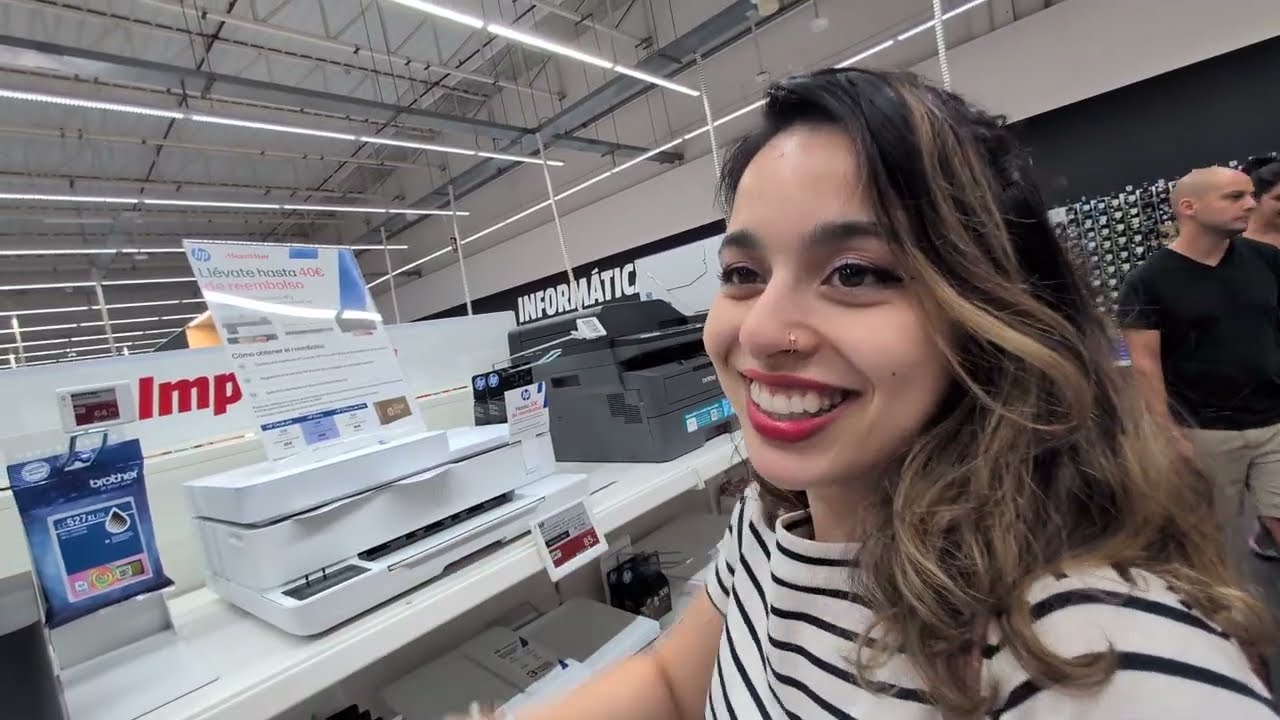 Mini liebschti narrates what it's like to use an HP printer using accurate language