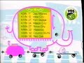PBS Kids Station ID Elephant IPTV 2000