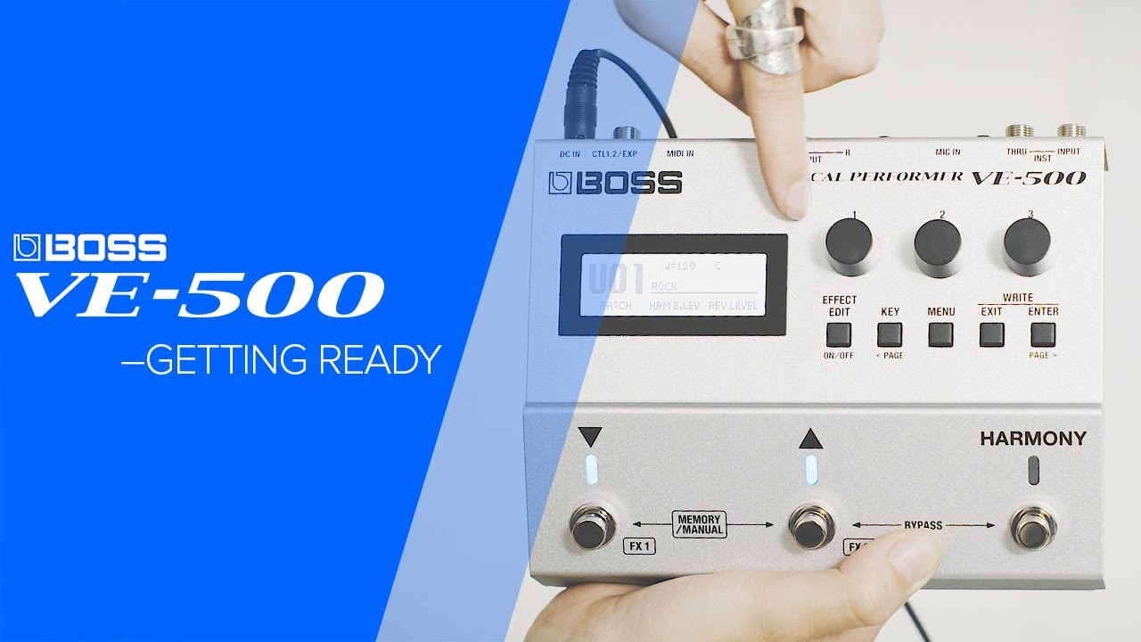 BOSS Processeur d’effets VE-500