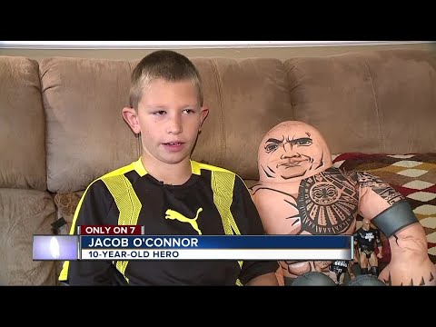 Hero Boy Who Saved His Brother From Drowning Gives Credit To The Rock, Rock Responds