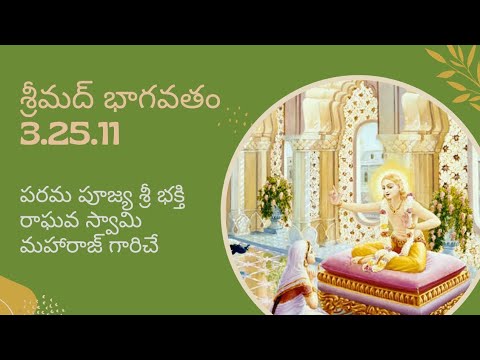 Sb. 3.25.11 by H. H. Bhakthi Raghava Swami Maharaj