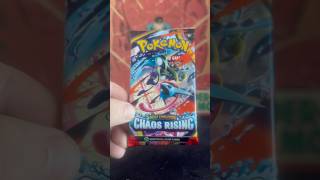 Chaos Rising pack rip #packopening #pokemon #shorts