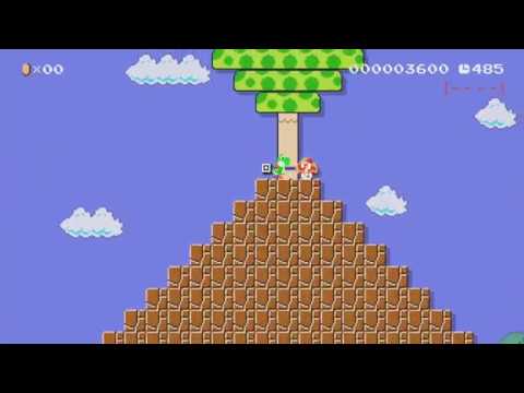 Yoshi's Tranquil Trek by Andrew - Super Mario Maker - No Commentary 1br