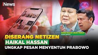 Download lagu Haikal Hassan Ungkap Sisi Lain Prabowo: 'Pikiran Beliau Terkonfirmasi Al-Qur'an & Hadist mp3