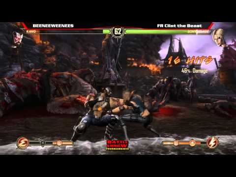 Battle & Brew Mortal Kombat 8/2 Losers Finals Clint the Beast vs BEENEEWEENEES