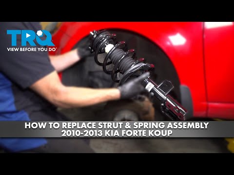 How to Replace Front Strut & Spring Assembly 2010-2013 Kia Forte Koup