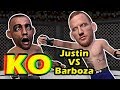 Justin Gaethje KOs Edson Barboza In The First Round UFC Philadelphia