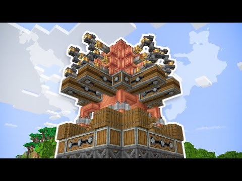 Unbelievable Steam Engine in Minecraft! EP39 Shizo Modpack Reactor