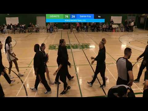 RSEQ Basketball féminin 🏀 Sainte-Foy @ Saint-Jean [1/17/2025]