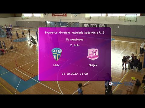 16.10.2020. PH U13 - Grupa A, Nebo - Osijek