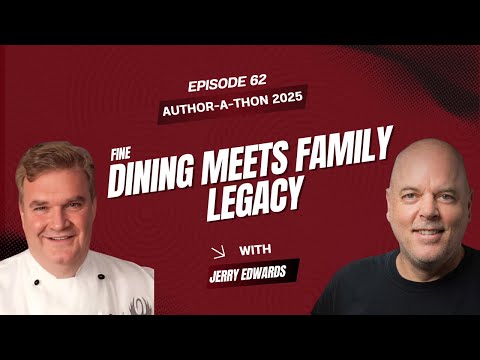 40 Years of Culinary Excellence & Wine Pairings | Author‑a‑Thon | Ep. 62