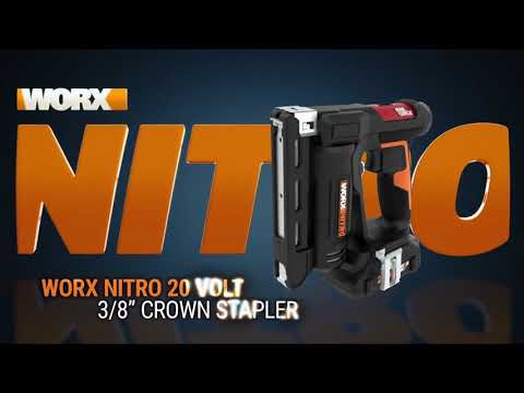 Worx® Nitro™ 20V Crown Stapler