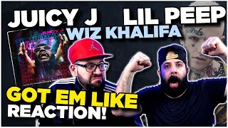 BANGER ALERT!!🔥🔥 Juicy J - Got Em Like ft Wiz Khalifa &amp; Lil Peep  | JK BROS REACTION!!