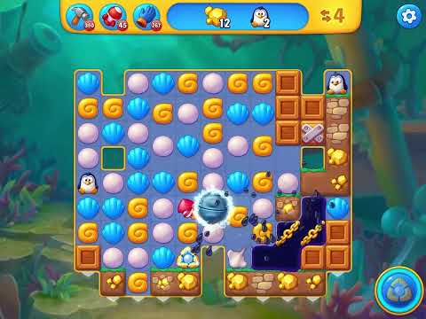 Fishdom level 6464 no boosters フィッシュダム ノーマル [Friend's]