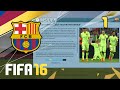 FIFA 16 | CARRIÈRE FC BARCELONE : LE BARCA RETRO ! #01