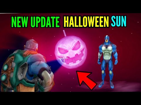 new update Halloween sun and more || rope hero vice town || pagal gamerz