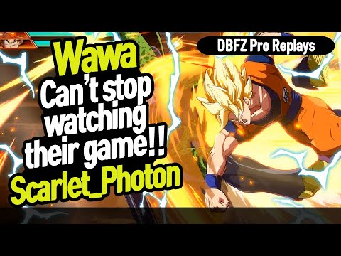 【DBFZ】 Wawa vs Scarlet_Photon FT5, Can't stop watching their game!! 【DBFZ Pro Replays】