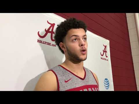 Alabama Basketball F Alex Reese | Day 1 of Practice 2019-20