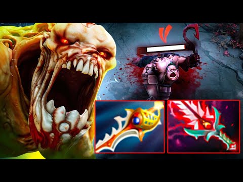 Brutal Damage Life Stealer Divine Rapier + Bloodthorn 35Kills Mega Creep Comeback🔥