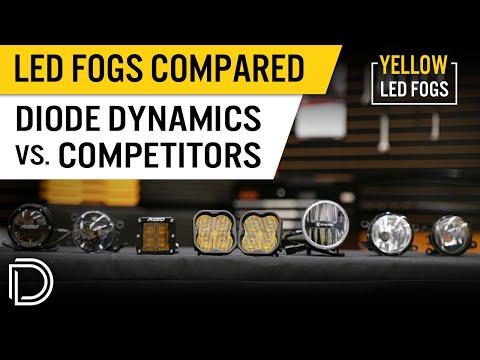 Yellow LED Fog Shootout: SS3 LED Pod vs. Market-Leaders | Diode Dynamics