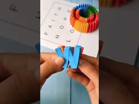 DIY Paper Art | Easy Tutorial Video #shorts #youtubeshorts #diy