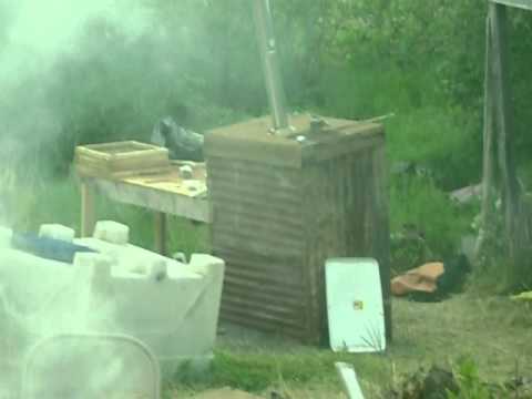 What commercial fishing is really about, seal bomb cannon.