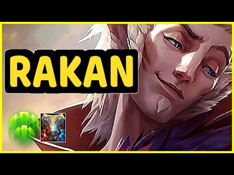 RAKAN VS SENNA SUPPORT GAMEPLAY